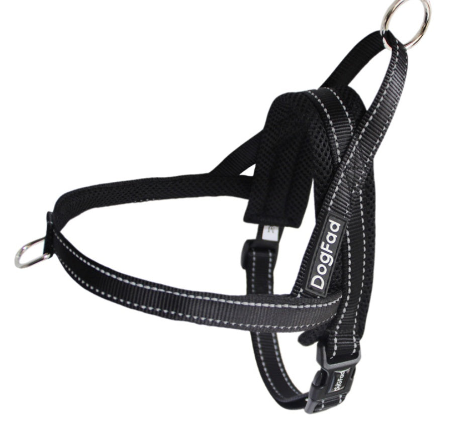 KFX-1642685 Adjustable Nylon Dog Chest Strap for Comfortable Fit - Multiple Sizes Available