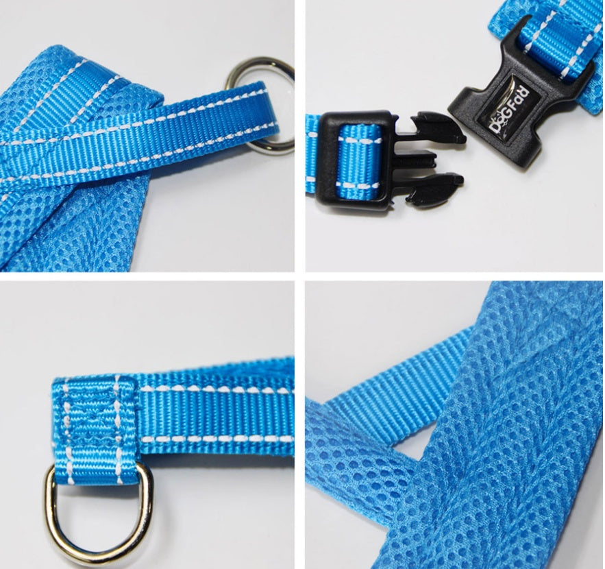KFX-1642685 Adjustable Nylon Dog Chest Strap for Comfortable Fit - Multiple Sizes Available