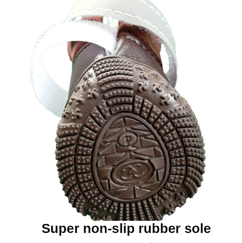 KFX-1646013 Waterproof Rain Boots for Small Dogs - Non-Slip, Cute Design, Various Sizes Available
