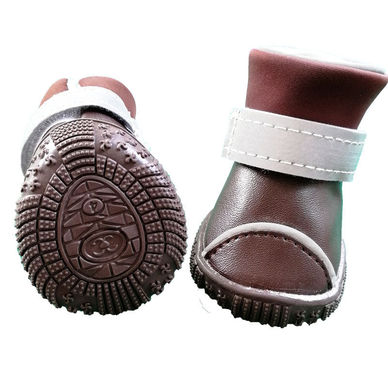 KFX-1646013 Waterproof Rain Boots for Small Dogs - Non-Slip, Cute Design, Various Sizes Available