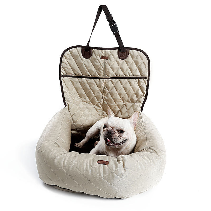 KFX-1649213 Removable and Washable Thickened Pet Dog Car Mat - Waterproof Non-Slip Oxford Cloth