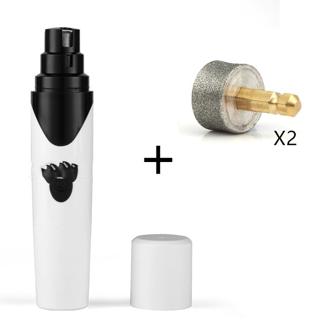 KFX-1658685 Automatic Pet Nail Grinder and Polisher for Cats and Dogs - Electric Claw Care Tool