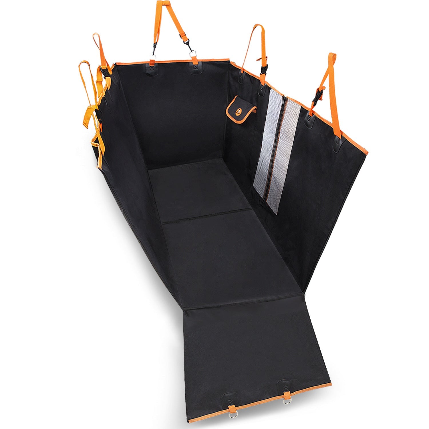 KFX-1659709 Pet Car Mat - Durable Oxford Cloth for Ultimate Protection (130x148x52cm)