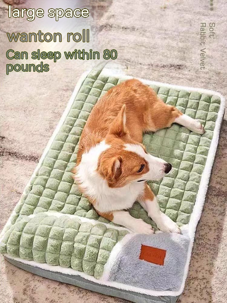 KFX-1664701 Detachable and Washable Winter Dog Mat for Cozy Sleeping - Multiple Sizes Available