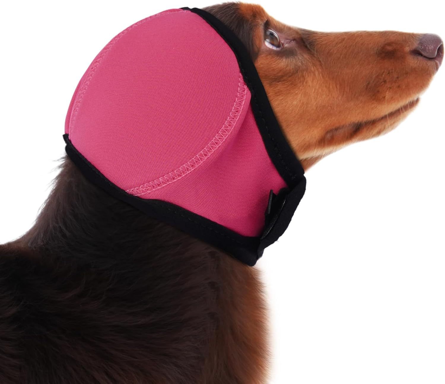 KFX-1665469 Swim-Proof Cotton Head Cover for Dogs - Casual Solid Color Design