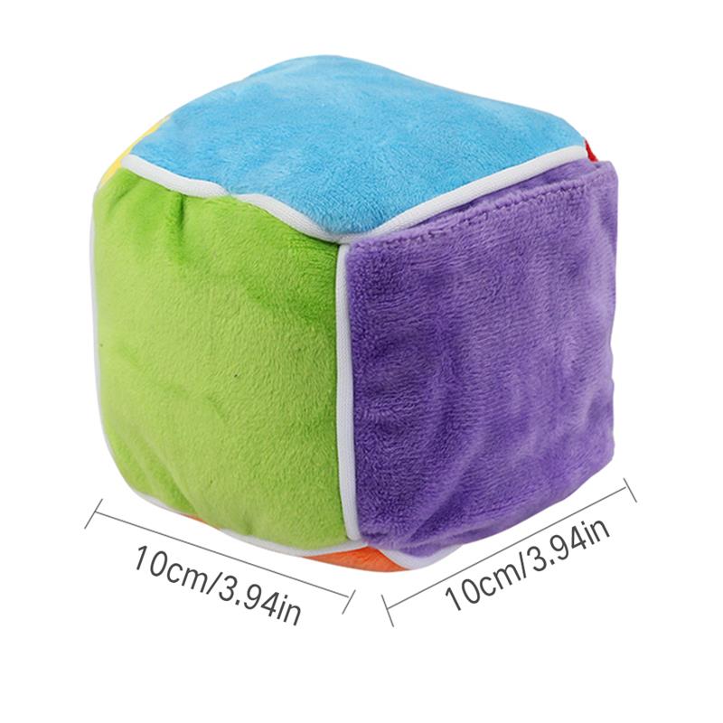 KFX-1667261 Pet Rubik's Cube Sniffing Mat for Dogs - Brain-Boosting Plush Toy for Treats