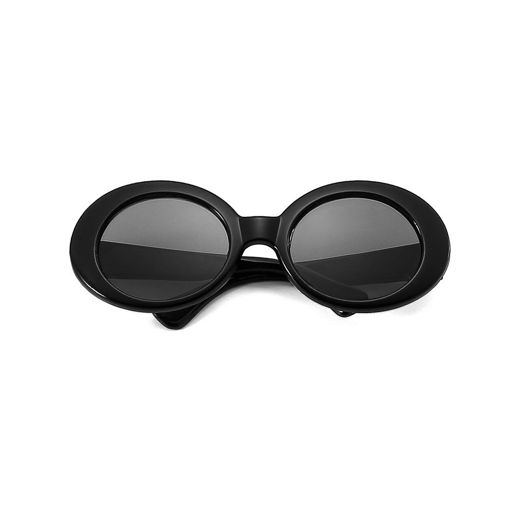 KFX-1668029 Stylish Red Pet Sunglasses for Cats with UV400 Protection and Full Frame Design
