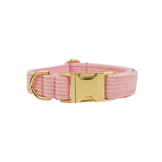 KFX-1668413 Stylish Corduroy Pet Dog Collar in Multiple Sizes