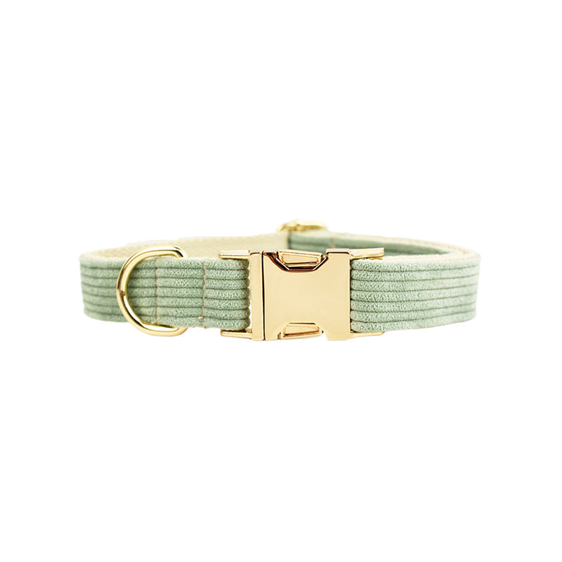 KFX-1668413 Stylish Corduroy Pet Dog Collar in Multiple Sizes