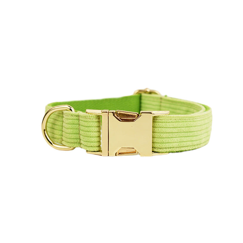 KFX-1668413 Stylish Corduroy Pet Dog Collar in Multiple Sizes
