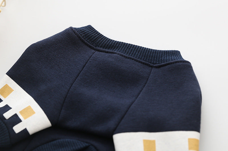 KFX-1670589 Casual Cotton Sweater for Pets - Comfortable Fit for All Sizes