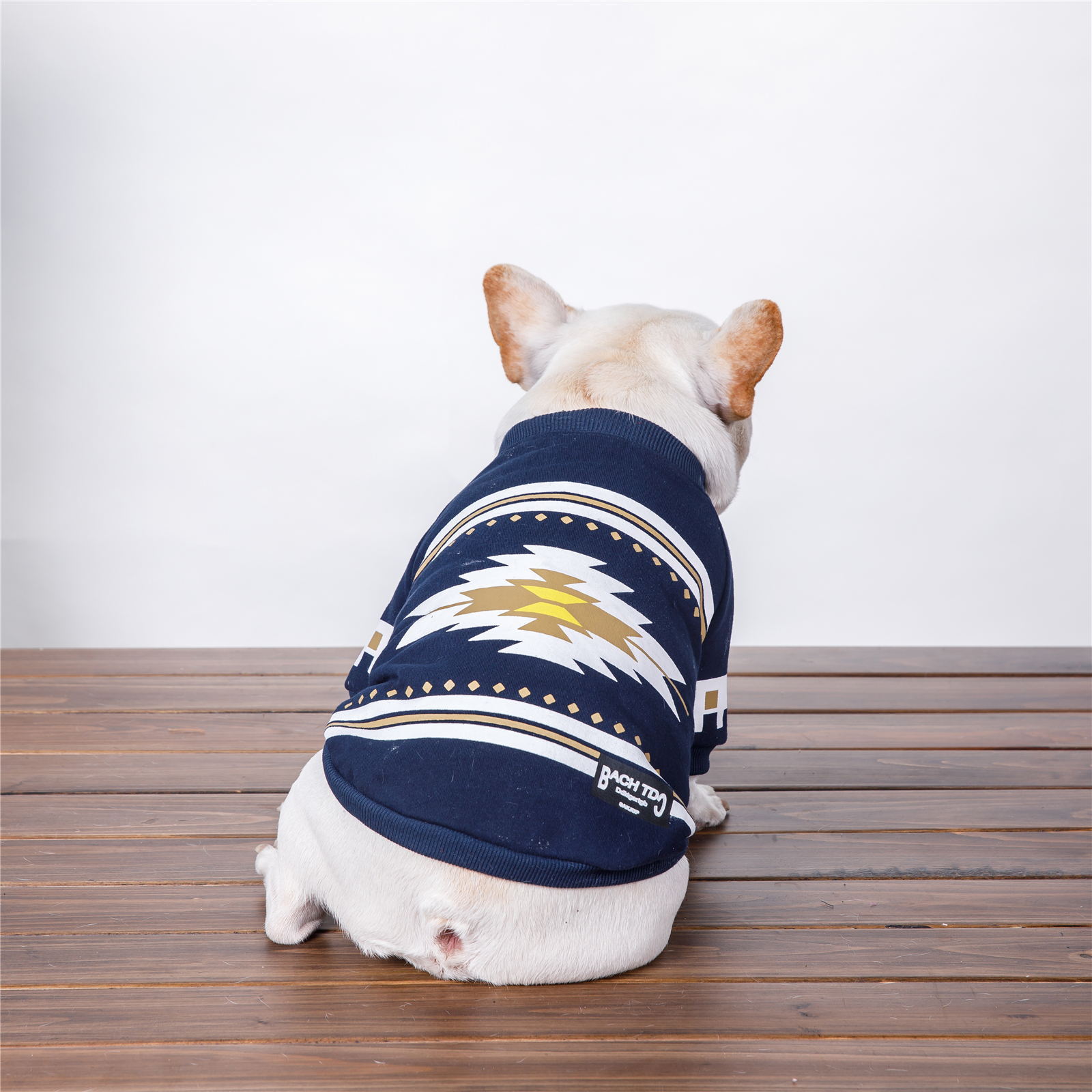 KFX-1670589 Casual Cotton Sweater for Pets - Comfortable Fit for All Sizes