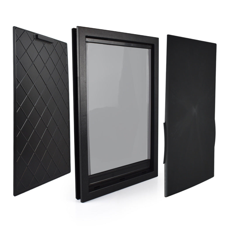 KFX-1671869 Large PVC Pet Dog Door with Waterproof Cover for Easy Access