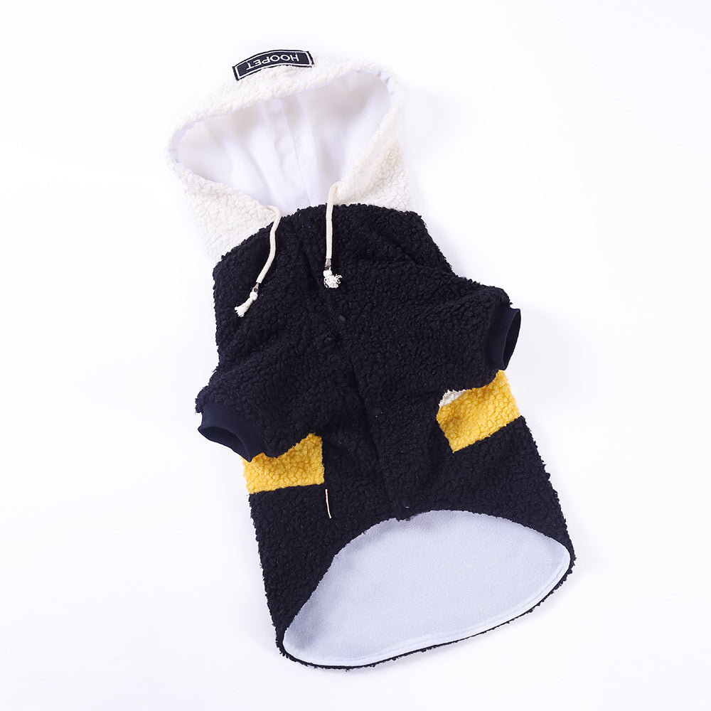 KFX-1672765 Cozy Cotton Wool Big Dog Outfit for Autumn & Winter - Casual Two-Legged Style
