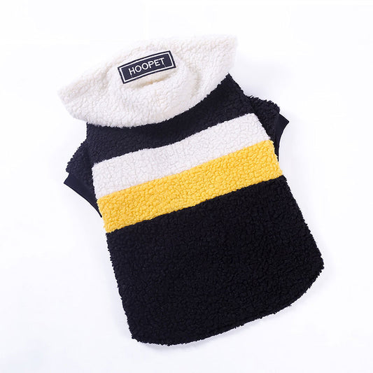 KFX-1672765 Cozy Cotton Wool Big Dog Outfit for Autumn & Winter - Casual Two-Legged Style