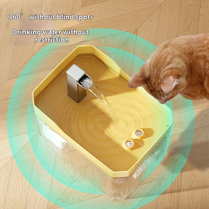 KFX-1678013 Pet Automatic Water Dispenser with Circulating Filter - 1.5L Capacity, Quiet Operation, Multiple Filter Options