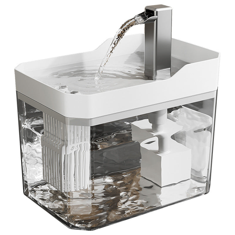 KFX-1678013 Pet Automatic Water Dispenser with Circulating Filter - 1.5L Capacity, Quiet Operation, Multiple Filter Options