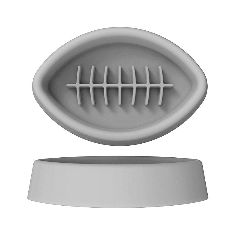 KFX-1679421 Silicone Slow Feed Pet Bowl with Suction Cup - Anti-Slip Dog and Cat Tableware