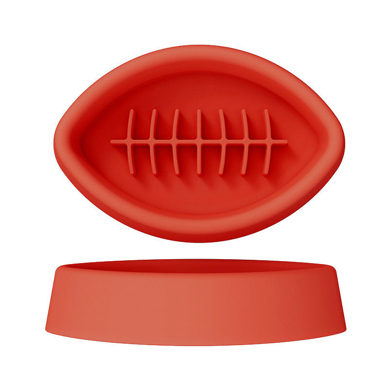 KFX-1679421 Silicone Slow Feed Pet Bowl with Suction Cup - Anti-Slip Dog and Cat Tableware