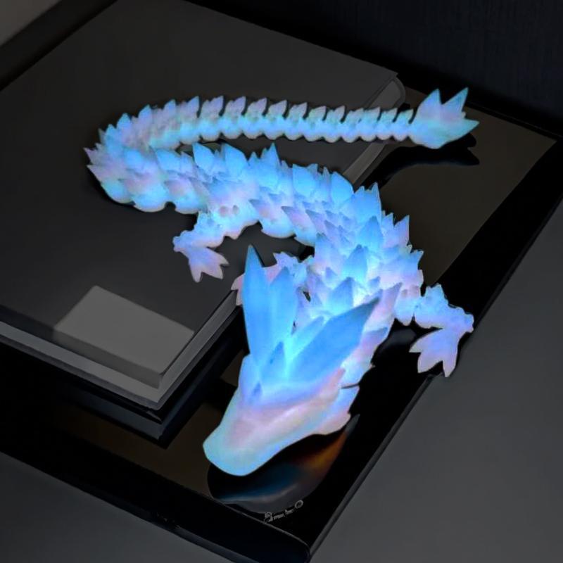 KFX-1682749 Diamond Pattern Dragon Ornament with Realistic Brick Texture - Perfect for Dinosaur Lovers and Home Décor