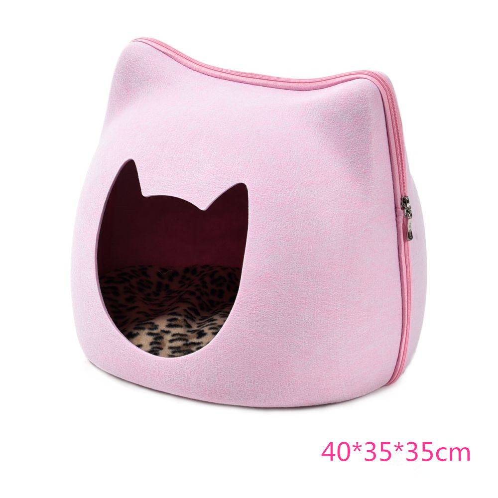 KFX-1697469 Cozy Felt Cat Bed for Deep Sleep in Multiple Colors