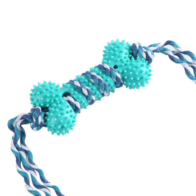 KFX-1701821 Durable Molar Teeth Cleaning Dog Rope Bite Balls in Various Colors