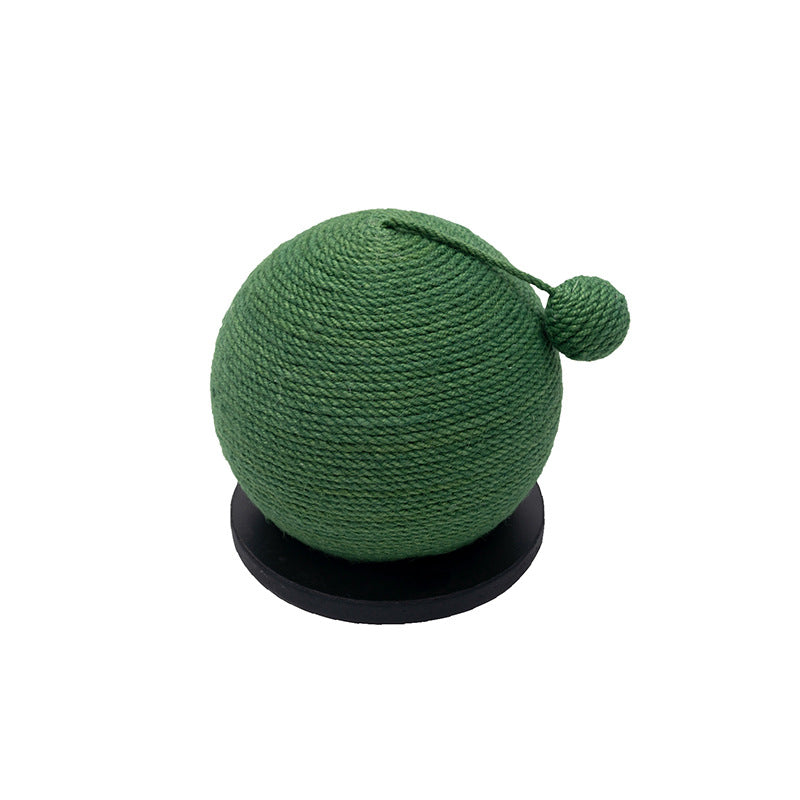 KFX-1702461 Cactus-Shaped Cat Scratching Ball Board with Sisal Post for Healthy Claw Maintenance