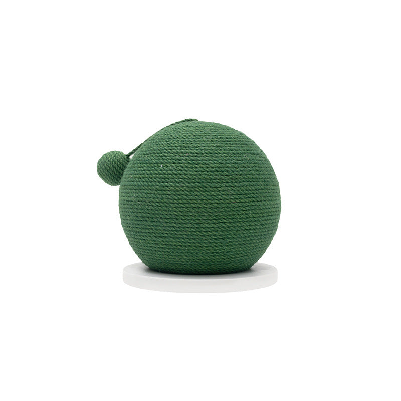 KFX-1702461 Cactus-Shaped Cat Scratching Ball Board with Sisal Post for Healthy Claw Maintenance