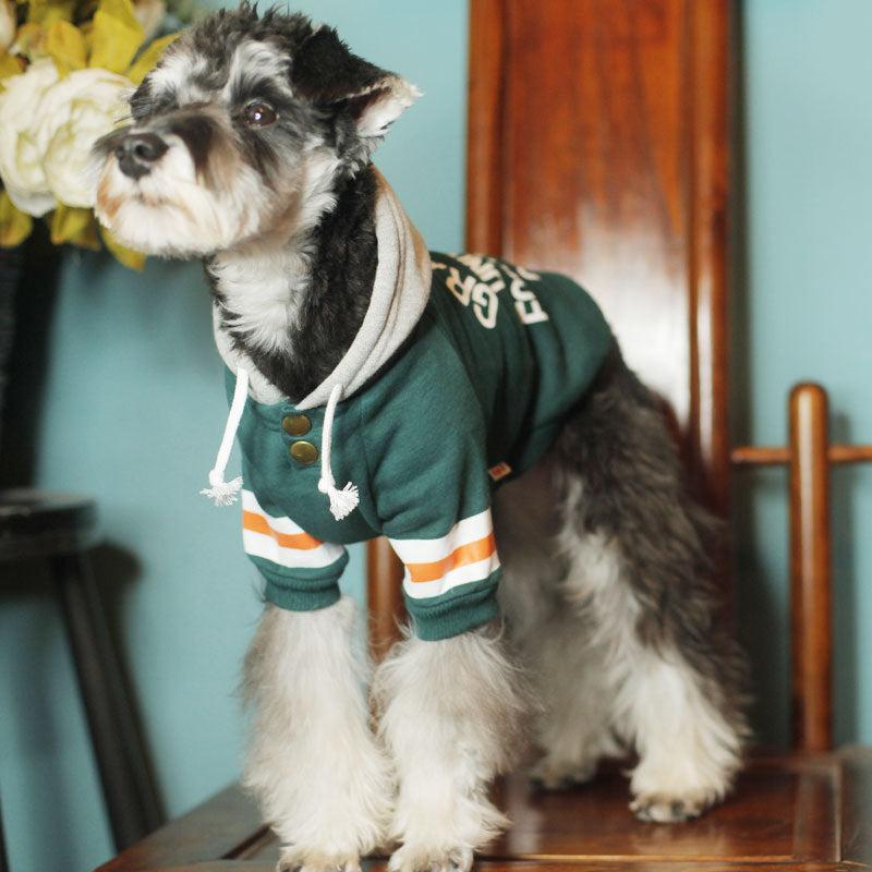 KFX-1705533 Leisure Cotton Hoodie for Dogs in Japanese and Korean Style