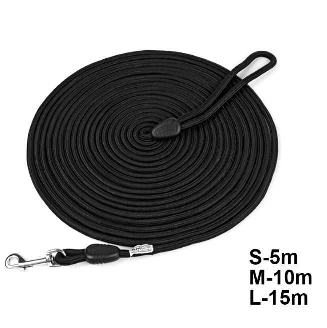 KFX-1708733 Durable Nylon Dog Leash for Medium and Large Dogs - Long Tracking Round Rope Options Available