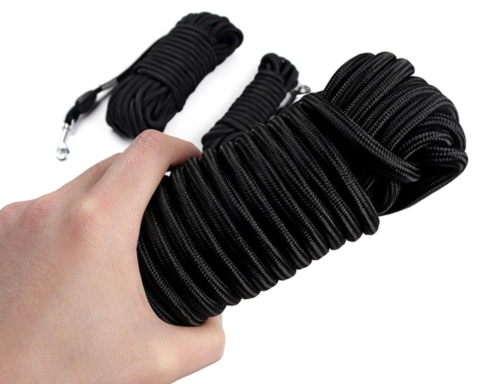 KFX-1708733 Durable Nylon Dog Leash for Medium and Large Dogs - Long Tracking Round Rope Options Available