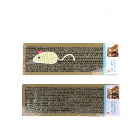 KFX-1709757 Wooden Cat Stick Toy with Hemp Feather Rope and Bell for Playful Kittens