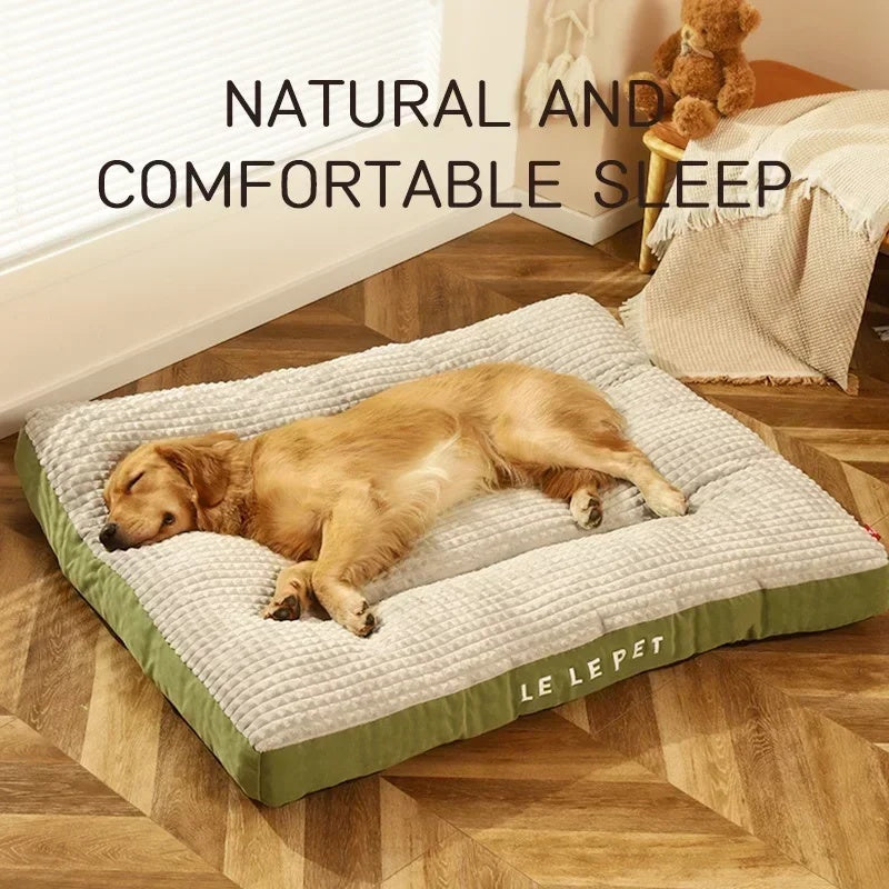 KFX-1712189 Cozy Fleece Pet Blanket and Detachable Cushion Mat for Small to Large Dogs and Cats