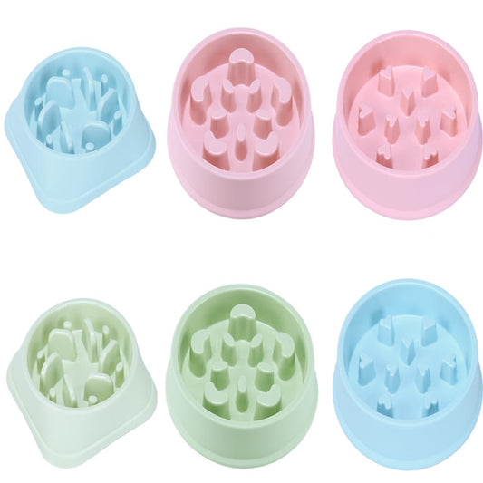 KFX-1714877 Anti-Choking Slow Feeder Pet Bowl for Safe and Easy Eating