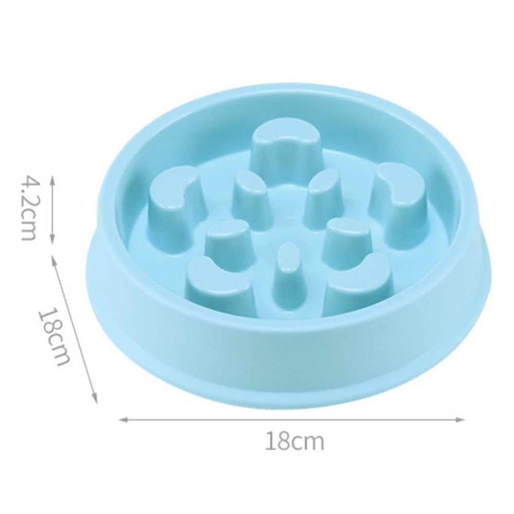 KFX-1714877 Anti-Choking Slow Feeder Pet Bowl for Safe and Easy Eating