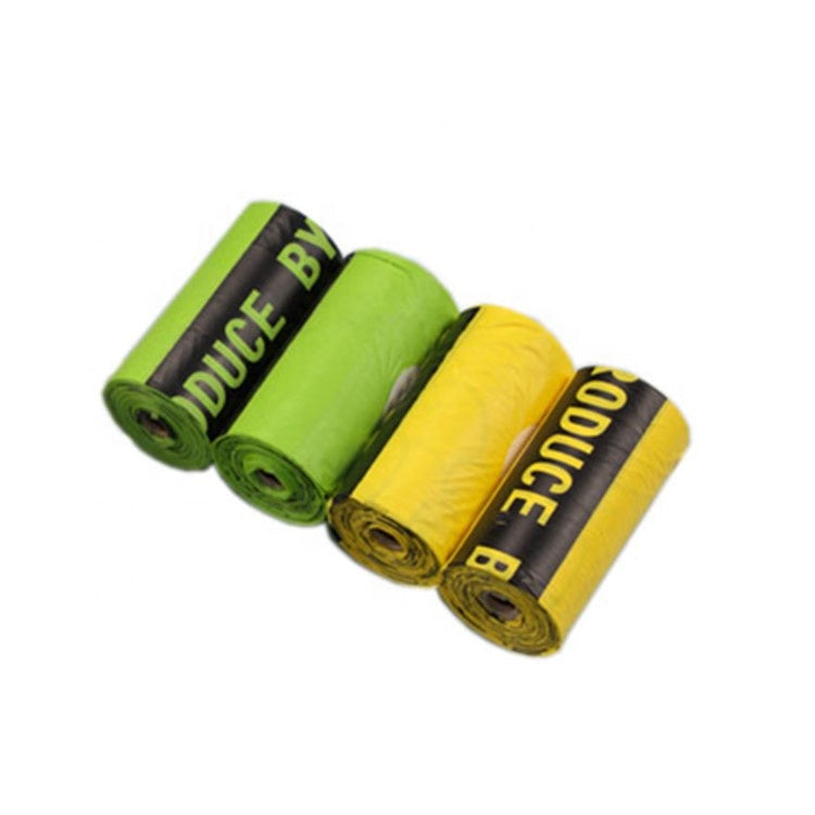 KFX-1716925 Degradable Dog Poop Bags - 24 Rolls, Eco-Friendly, Biodegradable Material, Convenient Size 23x33cm & 20x23cm