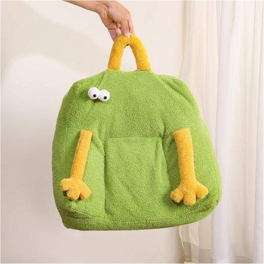 KFX-1719101 Multi-Color Cute Wind Cartoon Pet Nest for Small and Medium Cats and Dogs, Washable Bed, All Seasons Use