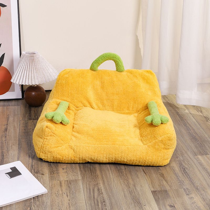 KFX-1719101 Multi-Color Cute Wind Cartoon Pet Nest for Small and Medium Cats and Dogs, Washable Bed, All Seasons Use