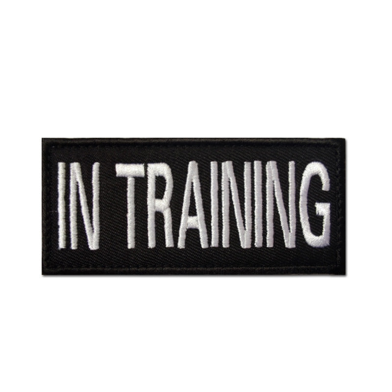 KFX-1725501 Embroidered Velcro Pet Carrier Stickers for Service and Support Dogs