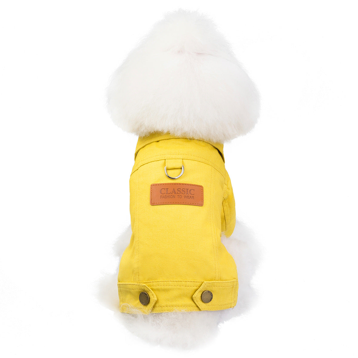 KFX-1730365 Casual Cotton Clothes for Small Pets - Available in Blue, Yellow, Green