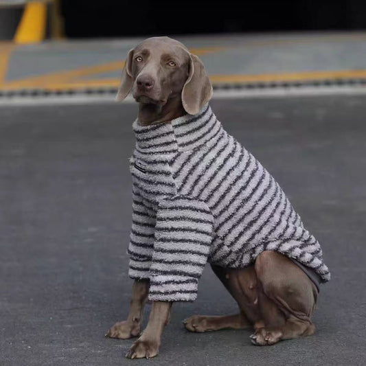 KFX-1730749 Cozy Warm Fleece Sweater for Medium to Large Dogs - Various Sizes & Colors Available