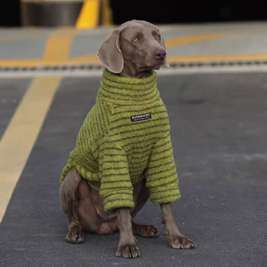 KFX-1730749 Cozy Warm Fleece Sweater for Medium to Large Dogs - Various Sizes & Colors Available