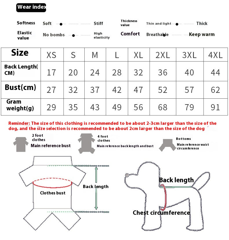 KFX-1731773 Casual Cotton Vest for Large Dogs – Summer Puppy Pet Clothes