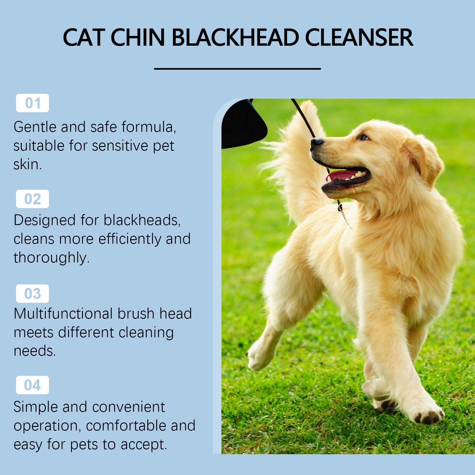 KFX-1733821 Pet Oral Cleaning Care Suite with Gentle Decontamination Solution and Brush for Dogs and Cats