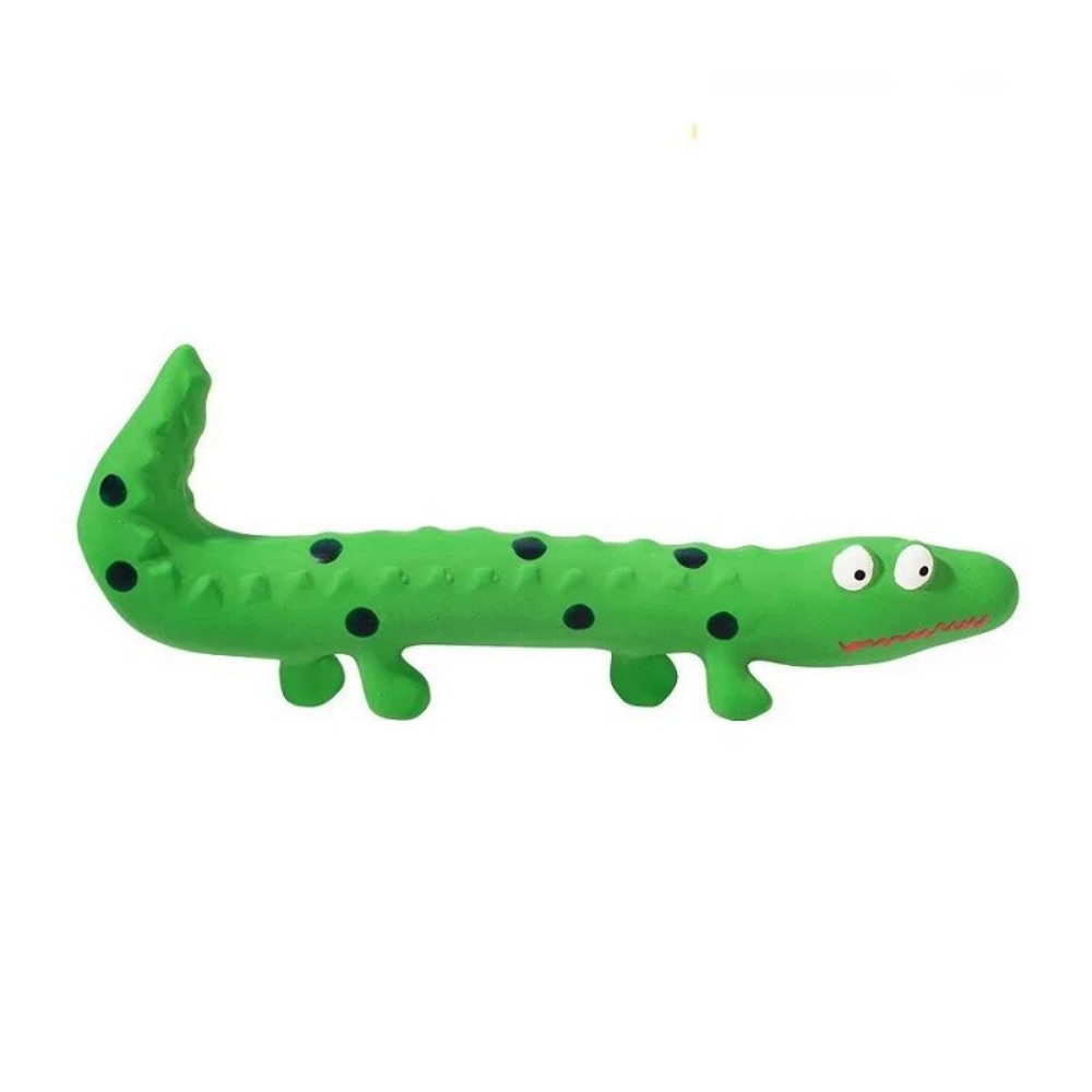 KFX-1734589 Squeaky Latex Lizard Dog Toy for Interactive Play and Training - Ideal for Small and Medium Dogs