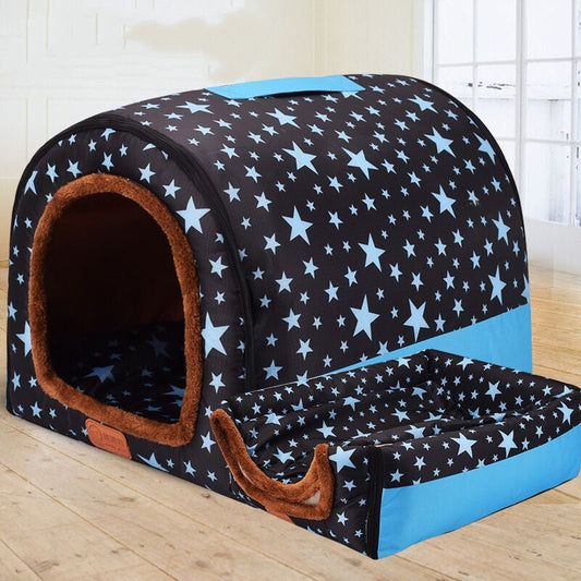 KFX-1735997 Removable and Washable Pet Kennel with Various Color Options, Size S 35x32x28cm