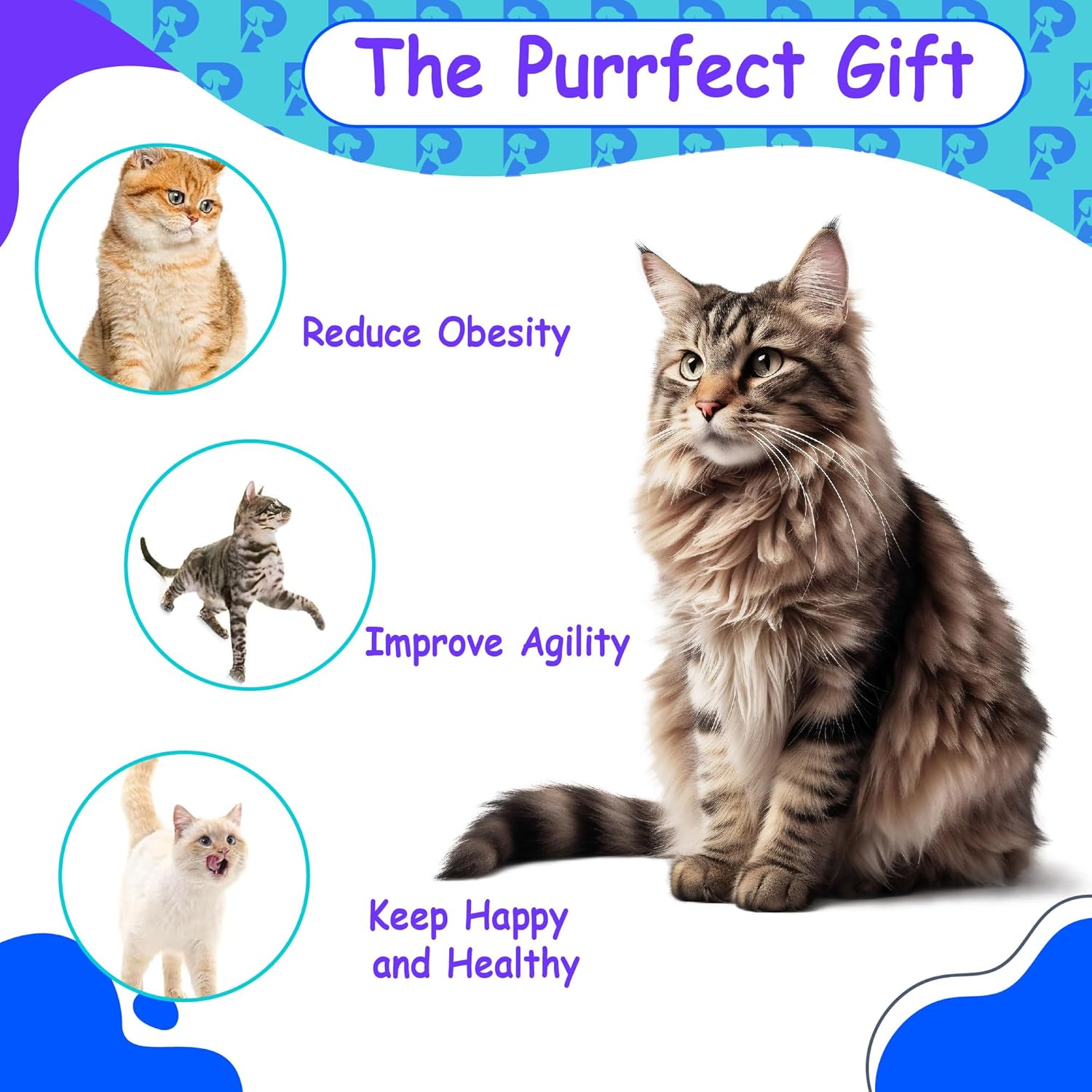 KFX-1739197 Adjustable Cat Wand Toy with Extendable Length from 8 to 17 Inches for Versatile Play