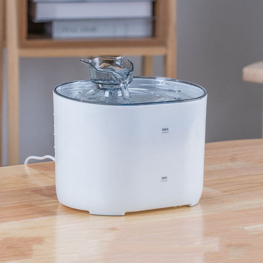 KFX-1743549 Pet Intelligent Induction Circulating Water Dispenser with Filter System for Dogs and Cats