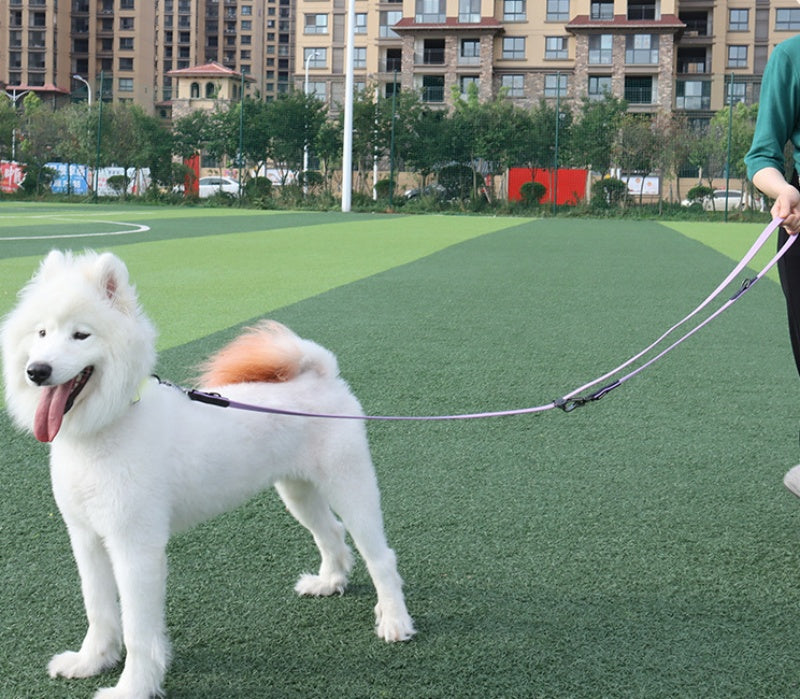 KFX-1753021 Multifunctional PVC Running Leash for Pets - Waterproof and Soft Handling Rope