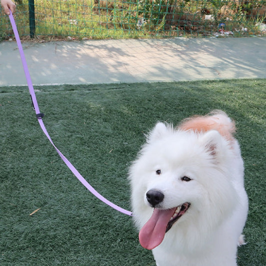 KFX-1753021 Multifunctional PVC Running Leash for Pets - Waterproof and Soft Handling Rope